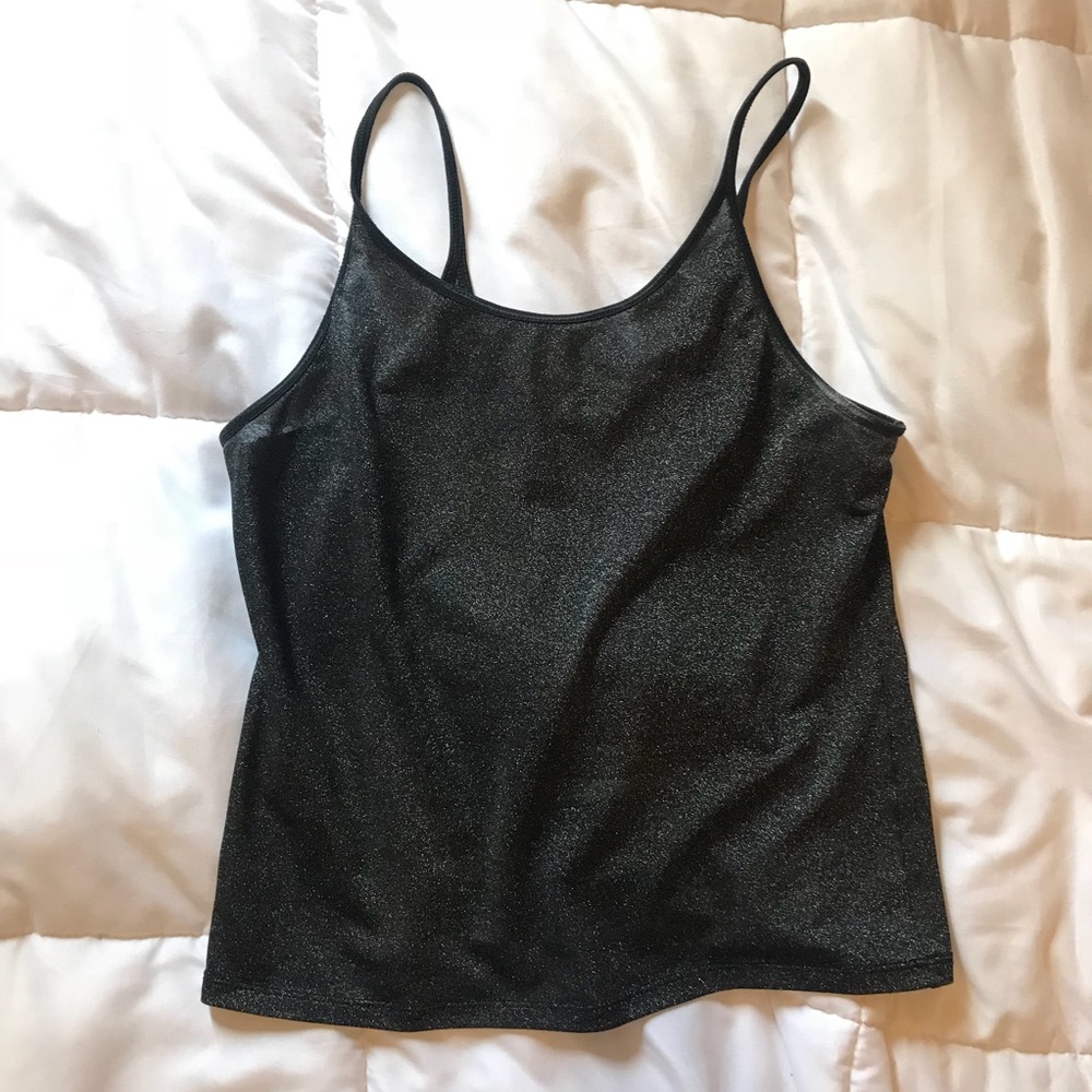 Glittery tank top